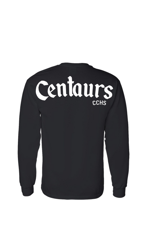 Long Sleeve Black T-Shirt - Centaurs